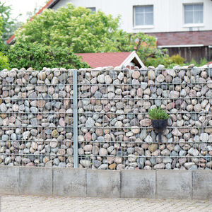 Prix usine 100x50x30Cm soudé <span class=keywords><strong>Gabion</strong></span> clôture rempli verre roche <span class=keywords><strong>Gabion</strong></span> panier mur pour la Malaisie - Product Image 4