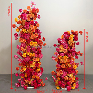 Camino de mesa floral superior de boda de aspecto clásico de 6 pies para Arreglo de fondo de arco <span class=keywords><strong>corredores</strong></span> de flores - Product Image 4