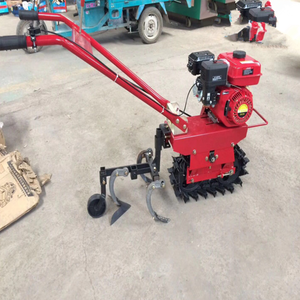 Offre Spéciale à chenilles unique Mini Power 180 Tracteur à 2 roues Charrue en caoutchouc pour terres agricoles Chaîne Tranchage Désherbage Semis - Product Image 2