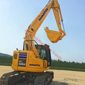 Excavatrice hydraulique d'occasion Komatsu PC128 en stock, machine de terrassement d'occasion, excavatrice Komatsu PC128US, excavatrices d'occasion - Product Image 1