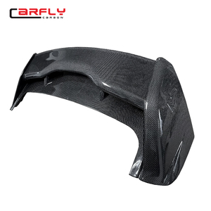 Aile de spoiler arrière de style <span class=keywords><strong>RS</strong></span> pour <span class=keywords><strong>Ford</strong></span> <span class=keywords><strong>Focus</strong></span> 2015-2017 Aile arrière en fibre de carbone - Product Image 6