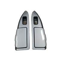 74232-60440 Cache de cadre de panneau de commande de lève-vitre de voiture LHD 74231-60490 pour Toyota Land Cruiser Prado 120 LC120 2003-2009