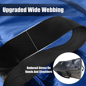 Ağır dokuma hareketli ve depolama fermuarlı çantalar büyük yerden tasarruf imalat hizmetleri depolama çözümü - Product Image 5