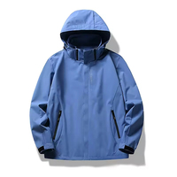 Vente directe d'usine, veste de randonnée imperméable et coupe-vent personnalisée, vêtements de sport respirants pour la montagne, le camping, veste longue à fermeture éclair