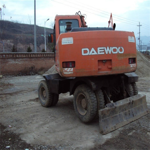 รถขุดล้อยาง DH150W-7 DOOSAN ใช้ DH150 DH140 DX140 DX60W รถขุดล้อยางสำหรับขาย - Product Image 1