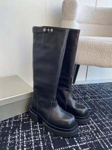 Bottes de créateur luxueuses en cuir véritable doublées de fourrure, isolées, à fermeture éclair et lacées – Chaussures décontractées chaudes et tendance de haute qualité pour hommes et femmes - Product Image 5