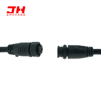 Cable impermeable M16, par macho hembra de nailon, cable y cable industrial para exteriores enchufable, batería, luz LED, iluminación, cría