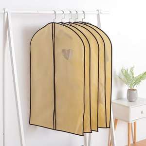 कपड़े की धूल संरक्षण उत्पाद सूट में वाटरप्रूफ कपड़े के भंडारण बैग कपड़े की धूल कोट के लिए जिपर के साथ कवर - Product Image 2