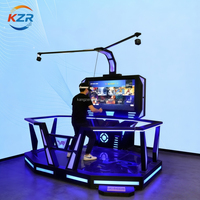 Plateforme de marche VR pour la construction d'espace huit dimensions, machine intégrée d'éducation scientifique populaire, salle d'expérience de sécurité