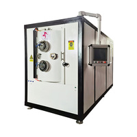 Unités de revêtement PVD hybrides Hongfeng VAC PVD, par pulvérisation magnétron et placage ionique par arc