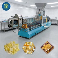 Ligne de production automatique de snacks 3D à haute efficacité pour papad frit, granulés et snacks de maïs, et machine de fabrication de Pani Puri