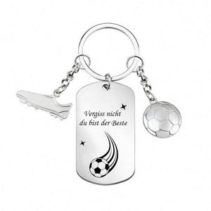 Llavero de Aleación de Zinc con Diseño Vintage del Campeón de la Copa Mundial de Fútbol, Ligero, Personalizable, Portátil, para Fanáticos del Fútbol - Product Image 6