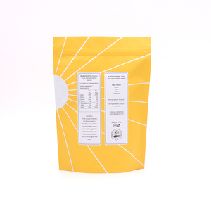 Bolsa de Aluminio de Grado Alimenticio con Cierre, Impresión de Logotipo Personalizado, para Chips y Snacks, Directo de Fábrica, OEM ODM, 200g 500g 1kg - Product Image 3