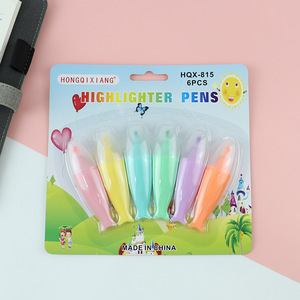 Elegante Juego de Bolígrafos de Colores en Caja para Estudiantes, Resaltador Profesional con Punta en Ángulo para Resaltar Puntos Clave - Product Image 1
