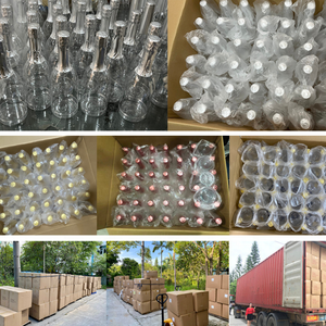 Récipient polyvalent en plastique transparent de 90ml en forme de brandy pour bombes de bain confettis et petits cadeaux - Product Image 6