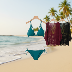 Costume da bagno intero HDJ Plus Size con controllo pancia, monokini conservativo, taglie M L XL, colori Teal, Rosso Vino, Nero - Product Image 5