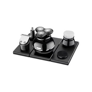 Rasoir Électrique Rechargeable <span class=keywords><strong>5</strong></span>-en-<span class=keywords><strong>1</strong></span> <span class=keywords><strong>Kemei</strong></span> KM-1009, Tondeuse Nez Oreilles et Cheveux, Cinq Têtes Flottantes, Coupe-Cheveux – Meilleures Ventes - Product Image 2