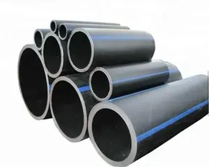Gaotong marca Venta caliente precio bajo Negro Azul Color Pn16 Pe100 tubería de agua de plástico Pp Pe tubería de HDPE