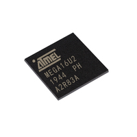 Microcontrolador ATMEGA16U2-MU, Encapsulado QFN32, MCU, Original, Disponible en Inventario