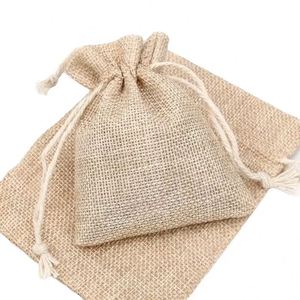 Hemp Fabric Grow <b>Bags</b> <b>Drawstring</b> Hemp Coffee Charcoal <b>Bags</b> - Product Image 1
