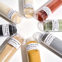 Sable époxy multicolore pour la décoration des sols de hall d'hôtel, de centre commercial et d'atelier d'art – Esthétique commerciale élégante