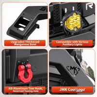 Pare-buffle tout-terrain, protection de calandre avant pour Jetour Traveler T2 C DM 4X4 SUV, accessoires de modification et d'amélioration automobile