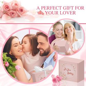 New 40th Birthday Gift Ideas for Women Wife Sisters Coworkers Custom Personalized Ladies 30/40/50/60 Funny Birthday Gift Basket - Product Image 6