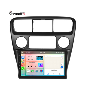 Autoradio Android Podofo, 4 + 64G, 9 pouces, Carplay, pour Honda Accord 6e 2003, IPS, DSP, GPS, vente en gros, stock américain - Product Image 1