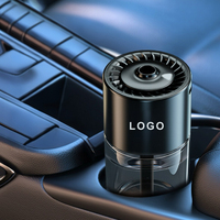 Diffuseur d'huiles essentielles pour voiture à usage domestique, parfum pour voiture, diffuseur d'arômes intelligent pour voiture rechargeable, humidificateur