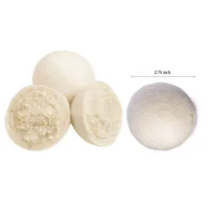 magic xl organic dryer balls laundry pet design wool balls 4cm
