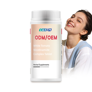 Tabletas de Complejo de Nicotinamida de Tomate Blanco con Certificación GMP, Suplemento Oral para Aclarar <span class=keywords><strong>la</strong></span> <span class=keywords><strong>Piel</strong></span>, Servicio Integral de ODM, OEM y Marca Privada - Product Image 4