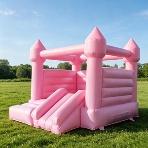 Château Gonflable Commercial en PVC Blanc pour Adultes Enfants Mariages, Kit de Réparation Inclus, avec Toboggan - Product Image 6