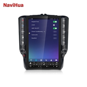 Navihua for Dodge RAM 2019-2024 Tesla Style Android Screen Vertical Screen Multimedia <b>Auto</b> Stereo GPS Navigation Android Monitor - Product Image 3