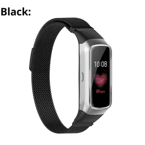 สายนาฬิกาสแตนเลสสตีลแบบมิลานีส สำหรับ Samsung Fit <span class=keywords><strong>SM</strong></span>-<span class=keywords><strong>R370</strong></span> ผลิตในประเทศจีน บรรจุภัณฑ์แยกชิ้น - Product Image 2