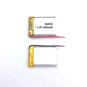 502535 de 400mah <span class=keywords><strong>3</strong></span>,7 v titanato de caso duro drone enriquecer de polímero de litio de la batería de iones de las células - Product Image 3