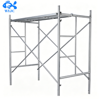 Échafaudage mobile robuste pour portes et portails, échafaudage en H galvanisé à chaud pour la construction