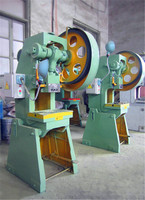 Presse mécanique de poinçonnage série J23 de 25 tonnes, structure en acier, presse à puissance excentrique, machine de poinçonnage de couvercles en aluminium