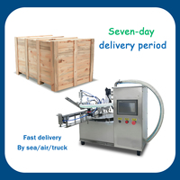 Machine de Remplissage Liquide Automatique Monotête pour Sachets Doypack, Jus, Sauces, Boissons Chaudes – Idéale pour Petites Entreprises