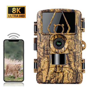 Caméra de chasse <span class=keywords><strong>TrailCam</strong></span> PR801W 60MP 8K Wifi APP, prend en charge la résolution maximale. Carte SD de 128 Go, capteur CMOS grand angle 120 - Product Image 3
