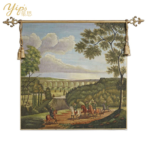 ภาพวาดสีน้ำมันลายวิวทิวทัศน์สไตล์ยุโรปสุดหรู รุ่น Yips LD-2411-2336 สำหรับตกแต่งบ้าน ห้องนั่งเล่น LD-2411- - Product Image 1