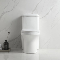 WC intelligent automatique en céramique monobloc avec siège bidet à fermeture douce pour salle de bain et usage extérieur