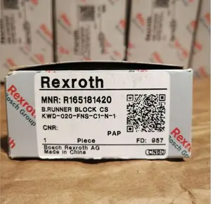 R165181420 Rexroth Linear Runner Block R1651820 Bantalan Blok Kereta R1651820