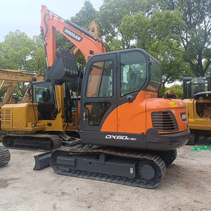 รถขุดมือสอง DOOSAN DX60-9C 6 ตัน เครื่องยนต์ยันม่าร์ ปั๊มไฮดรอลิก Doosan Mottrol มอเตอร์วาล์ว KYB ใช้งานมาแล้ว 1200-2000 ชั่วโมง สภาพ 90% ใหม่ 0.26 เมตร - Product Image 1