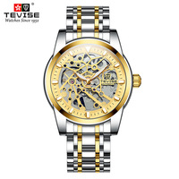 Montre automatique pour homme 9005E, mouvement creux, 3 ATM, prix d'usine, montre mécanique de luxe pour les affaires