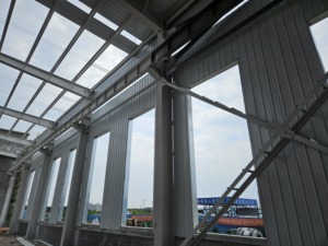 Durable Galvanized Steel <b>Frame</b> Prefabricated Steel Structure Building for Modern Industrial Workshop and Storage Warehouse - Product Image 5