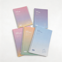 Carnet à spirale A5, carnet à spirale Kawaii, carnets à spirale en gros, carnet à spirale personnalisé pour usage scolaire quotidien