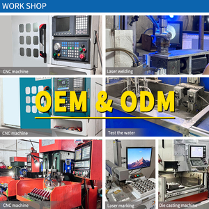 مجموعة صنبور حمام جديدة من ياك من الفولاذ المقاوم للصدأ بأربع وظائف للماء الساخن والبارد مع رأس دش مطري عالي الضغط - Product Image 5