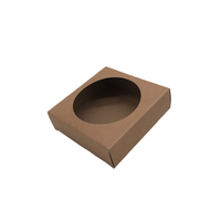 Carpeta de Papel Kraft Reciclable al por Mayor con Hebilla de Lazo, Posavasos Desvanecibles, Forma Personalizable, Impresión de Logotipo, Cartera para Velas