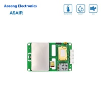 ASAIR AEM1000 Respon Cepat Rs485/UART Output Digital Modul Sensor All-in-One Sensor Lingkungan Tahan Lama CO2 Akurasi 0.1