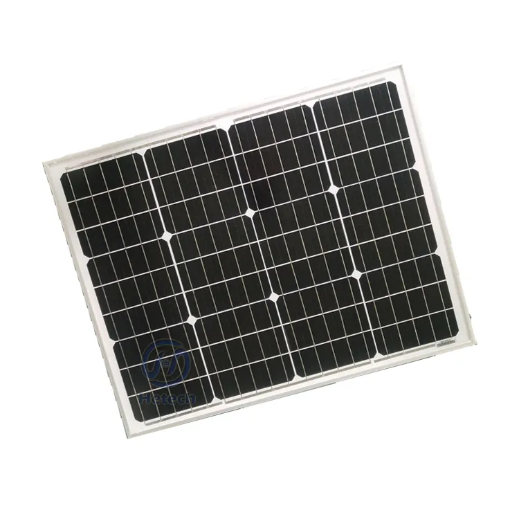 سعر وحدة طاقة شمسية من HETECH بقدرة 10 واط و20 واط و25 واط و30 واط و40 واط و50 واط و60 واط و70 واط و80 واط و90 واط لوحة طاقة شمسية 5BB أحادية بجهد 12 فولت
